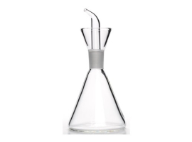BURETTE À HUILE PYRAMIDALE CONIQUE ANTI-GOUTTE