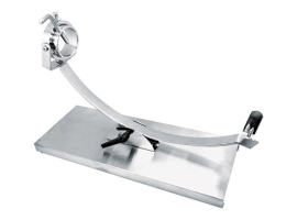 PORTE-JAMBON EN ACIER INOXYDABLE