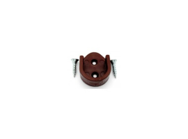 SUPPORT DE RAIL DE PENDERIE (2 PIÈCES)
