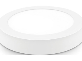 DOWNLIGHT LED SURFACE ROND BLANC 23 CM 18 W