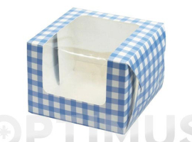 CAJA CUPCAKE 10X10X7,5CM/1CAVID