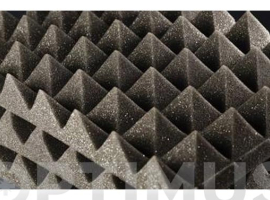 PYRAMIDE DE MOUSSE ACOUSTIQUE 8 PCS.
