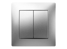 DOUBLE INTERRUPTEUR 10A HABITAT15
