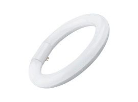 CRISTAL LED CIRCULAIRE FLUORESCENT EN ALUMINIUM