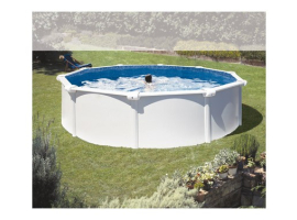 FILTRE À CARTOUCHE EN ACIER ROND POUR PISCINE 3,8M3