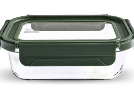 RÉCIPIENT RECTANGULAIRE EN VERRE