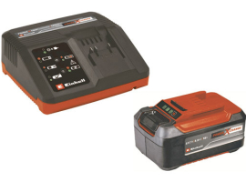 POWER-X 18V -4 CHARGEUR + KIT BATTERIE DE RECHANGE 5 DÉBROUSSAILLEUSE