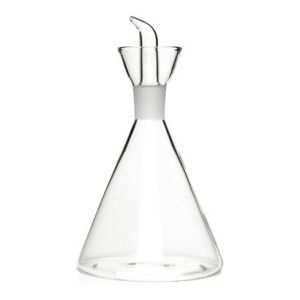 BURETTE À HUILE PYRAMIDALE CONIQUE ANTI-GOUTTE