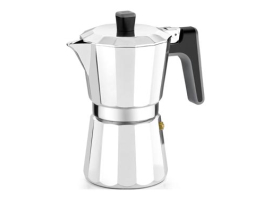 MACHINE À CAFÉ PARFAITE EN ALUMINIUM