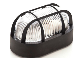 APPLIQUE OVALE 60 W AVEC GRILLE
