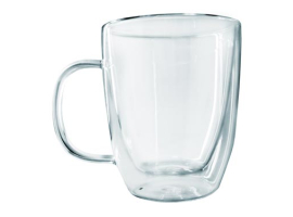 MUG EN VERRE À DOUBLE PAROI