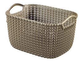 PANIER RECTANGULAIRE EN TRICOT S