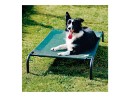 LIT POUR ANIMAUX 'M' VERT 110X65X20CM