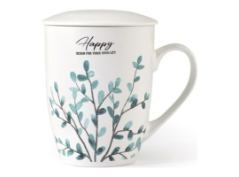 TASSE À INFUSION AVEC FILTRE EN ACIER INOXYDABLE