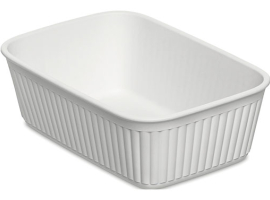 PANIER DE RANGEMENT BLANC BAOBAB