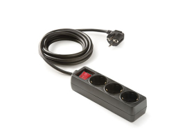 BASE MULTIPLE ECO AVEC INTERRUPTEUR NOIR