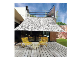 POLYESTER CAMOUFLAGE BLANC AUVENT