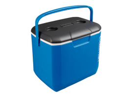 GLACIÈRE RIGIDE 30QT NOIR ET BLEU