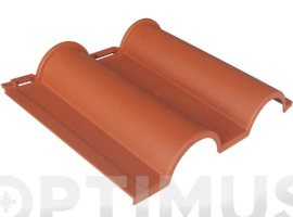 TUILE POLYMÈRE EN TERRE CUITE (BOÎTE DE 10 PIÈCES)