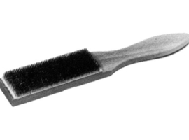 BROSSE À LIMES EN ACIER POUR LIMES EN ACIER
