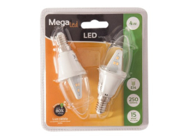 LAMPE FILAMENT LED BOUGIE (2 UNI)