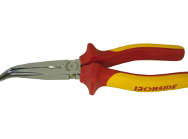 PINCE DEMI-RONDE COURBÉE 45º COUPANT 1000 V