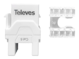 CONNECTER. RJ45 UTP CAT 6 HEM. 90‡/180‡ BOX15