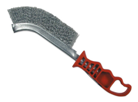 BROSSE À MAIN UNIVERSELLE MANCHE ROUGE