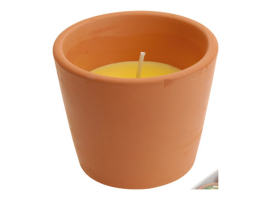 BOUGIE À LA CITRONNELLE BOL EN TERRE CUITE