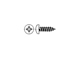 VIS PARKER DIN 7981 AVEC PHILIPS ACIER INOXYDABLE A2