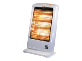 CUISINIÈRE HALOGÈNE OSCILLANTE BLANCHE