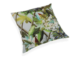 COUSSIN AVEC REMBOURRAGE EN FEUILLES