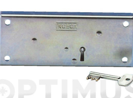 SERRURE DE PORTE EN MÉTAL AVEC LOQUETS À L'INTÉRIEUR