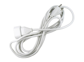 EXTENSION 2X1 BLANC 10A