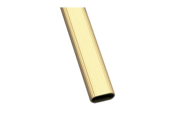 TUBE OVALE D'ARMOIRE EN ALUMINIUM MODÈLE 1