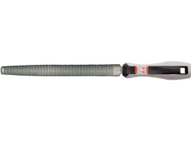 RÂPE À DEMI-DENTS AVEC MANCHE EN BI-MATIÈRE 250 MM